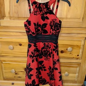 Macy's Red Short Dress